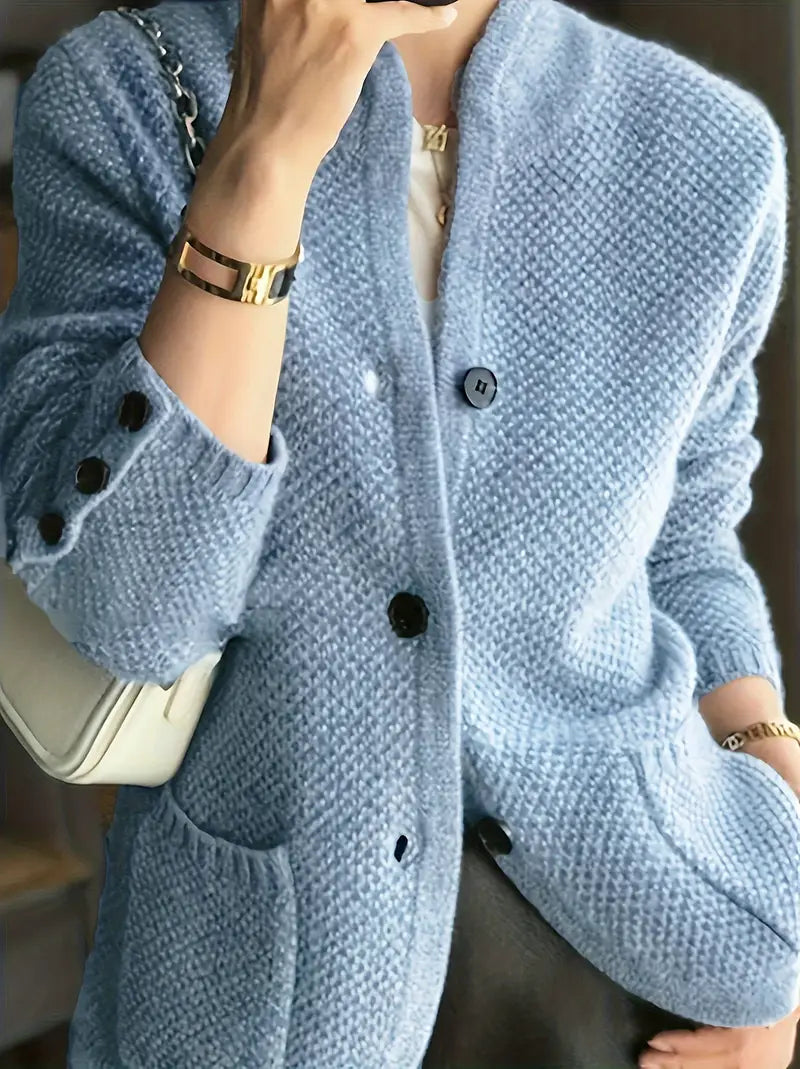 Berg-Feldt | Strickjacke mit Knöpfen