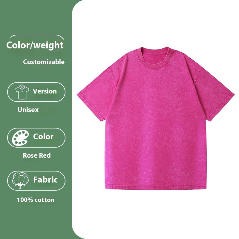 Fudus Retro-Style Baumwoll-T-Shirt