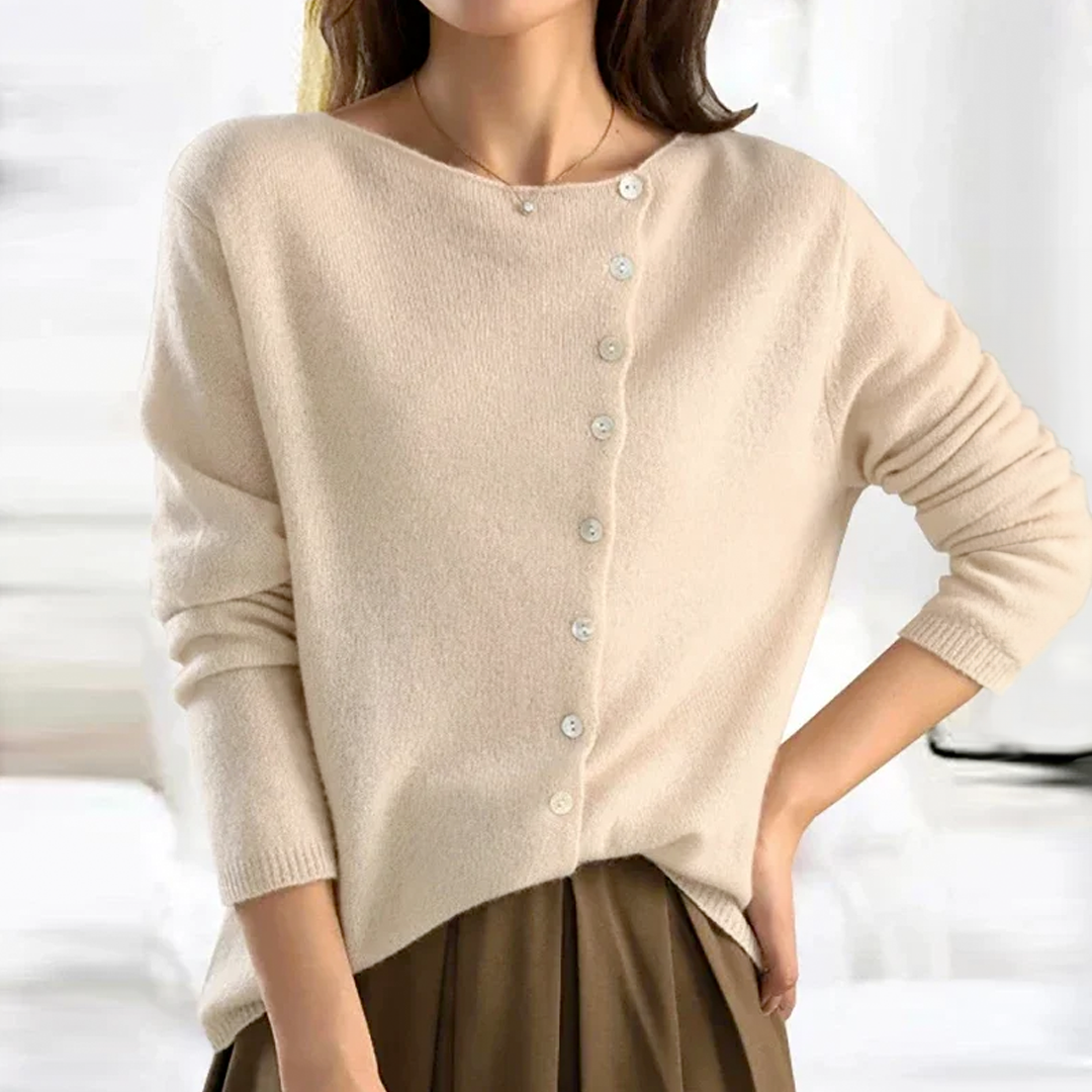 Berg-Feldt | Vintage Gestrickter Pullover Für Damen Mit Nachhaltigem Komfort