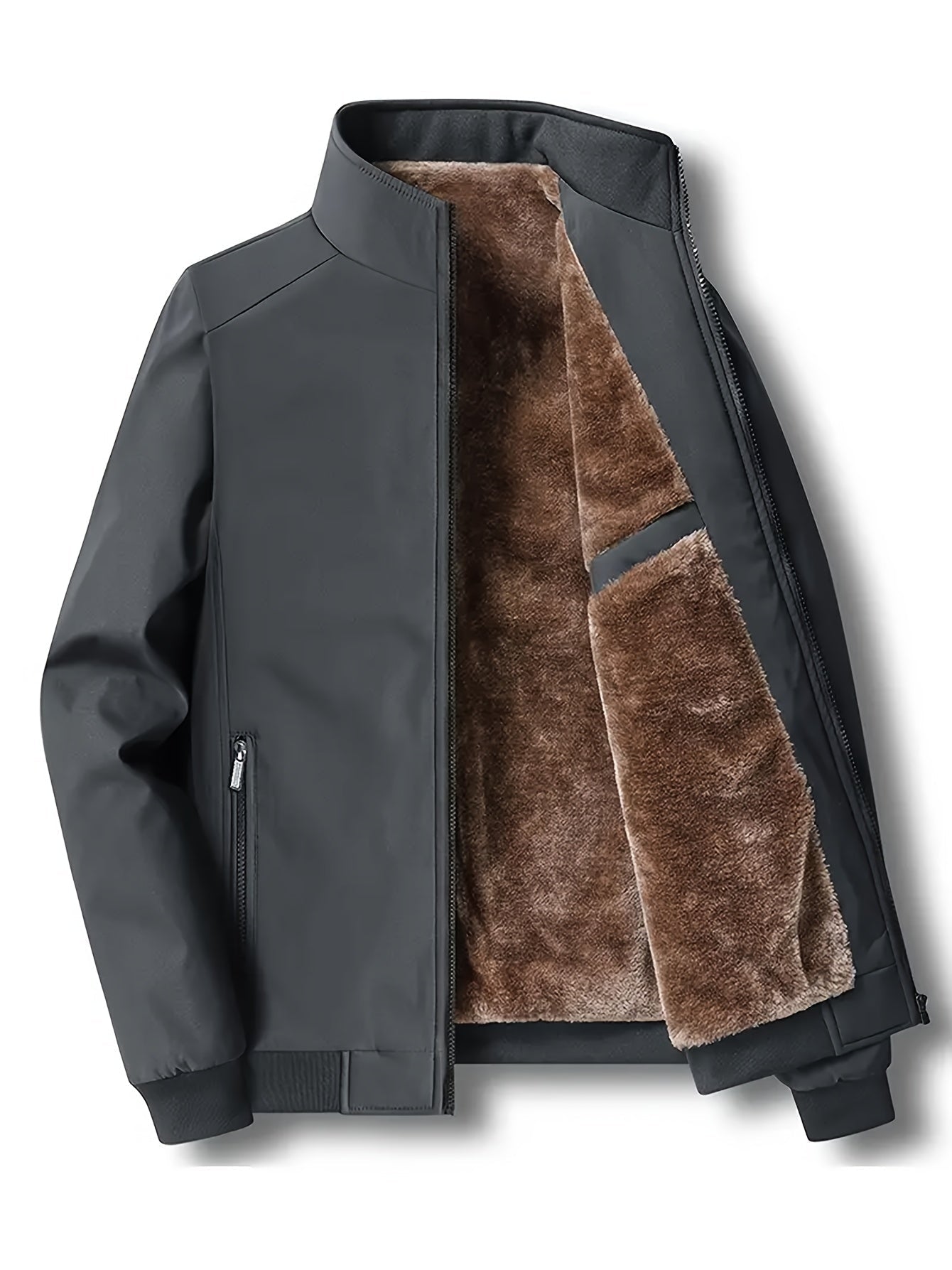 Berg-Feldt | Veste coupe-vent avec doublure en fausse fourrure Polyester Chaude et confortable