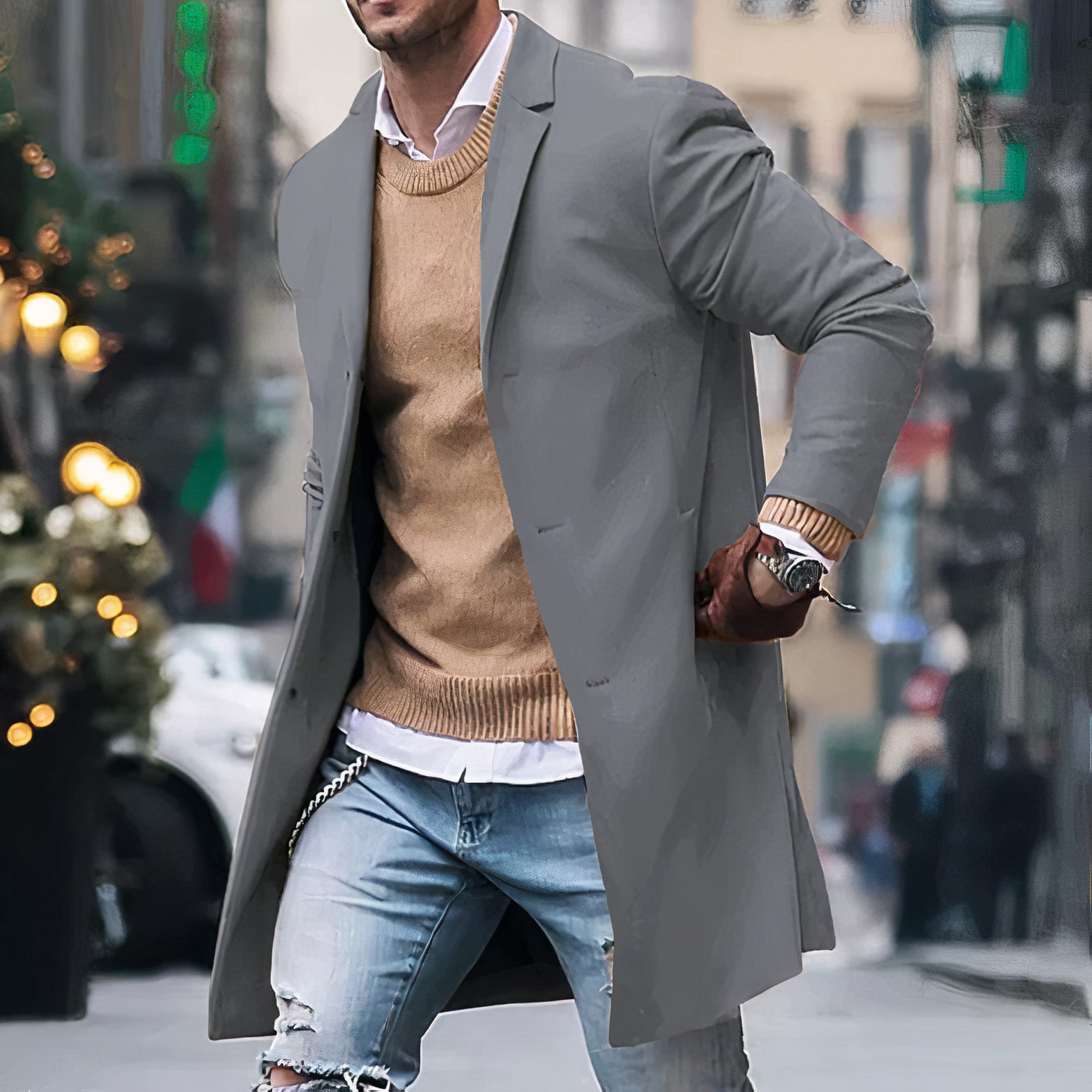 Manteaux pour hommes - Modèle élégant Jakob