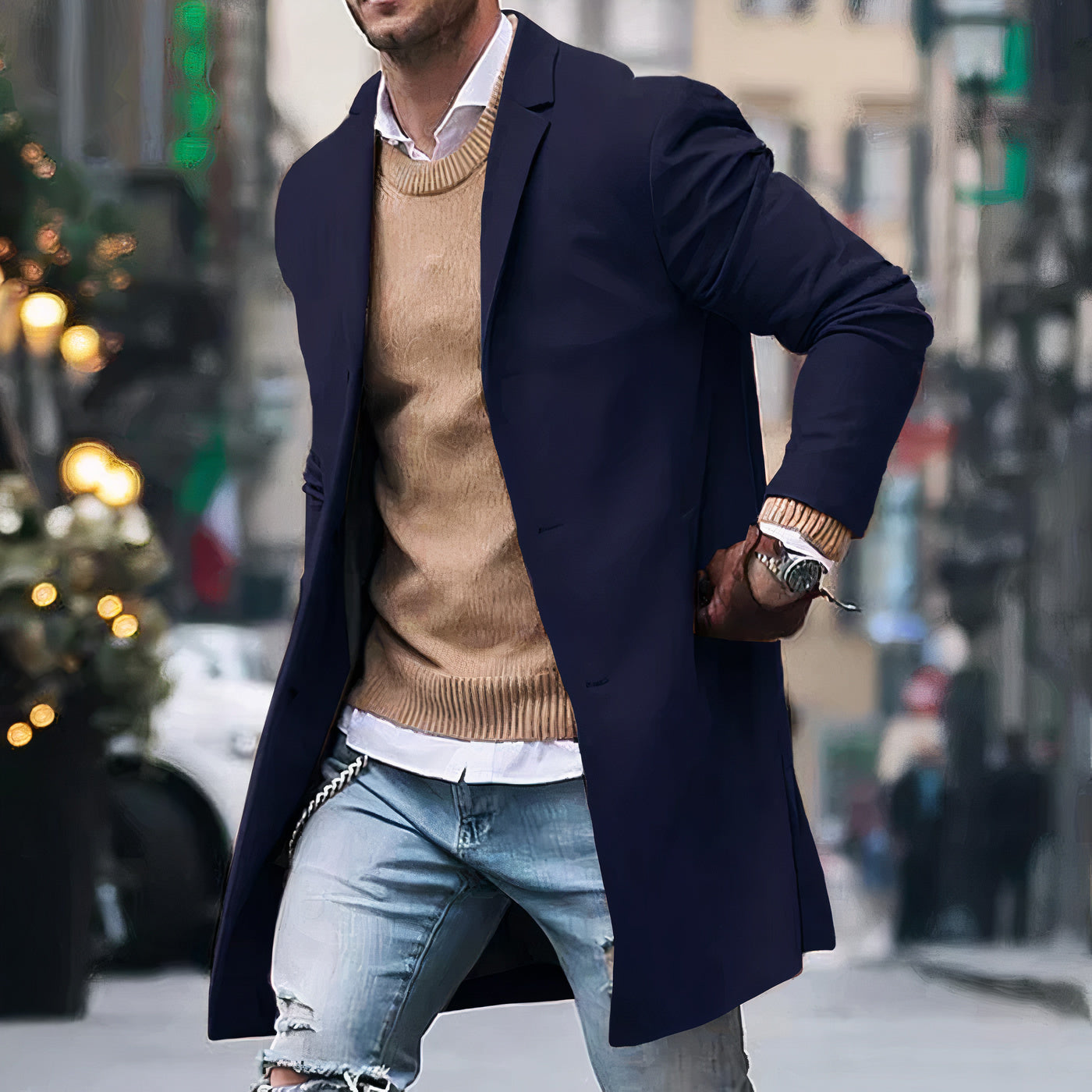 Manteaux pour hommes - Modèle élégant Jakob