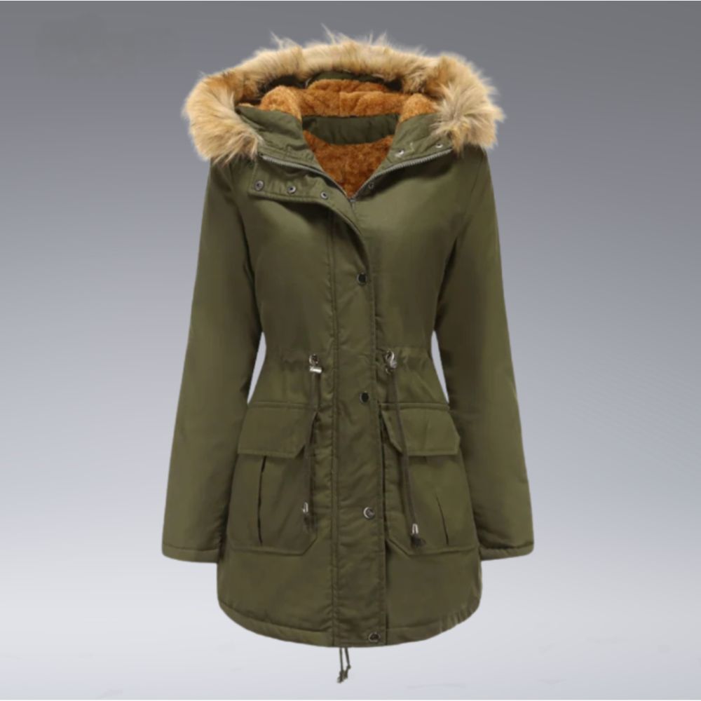 Wasserdichter Damen-Wintermantel in elegantem Design - Zoelle