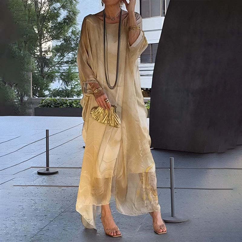 Babette : Une robe élégante en mousseline pour le printemps