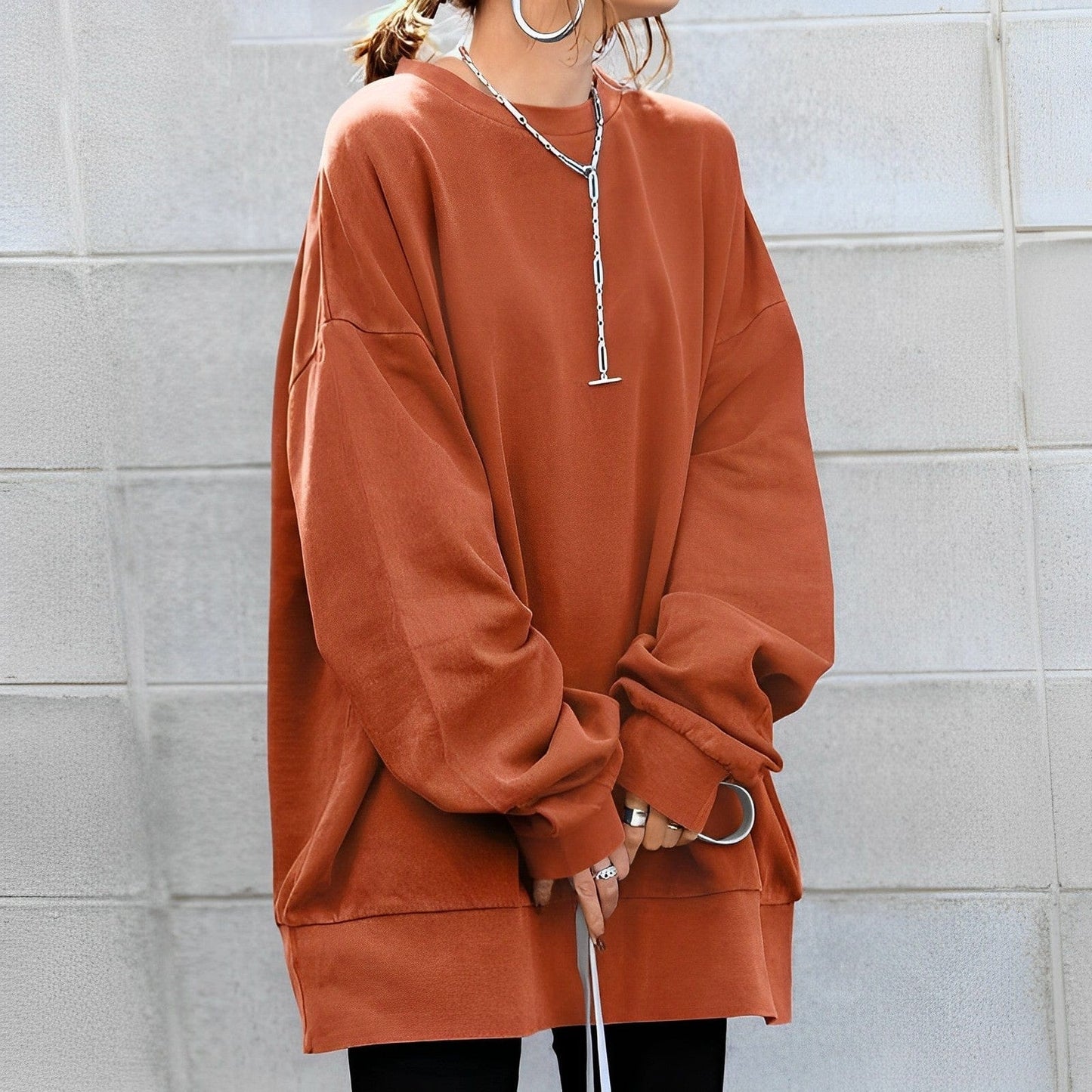 Gros pull col rond Elinor