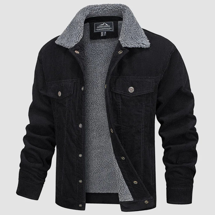 Berg-Feldt | Veste en velours côtelé pour homme
