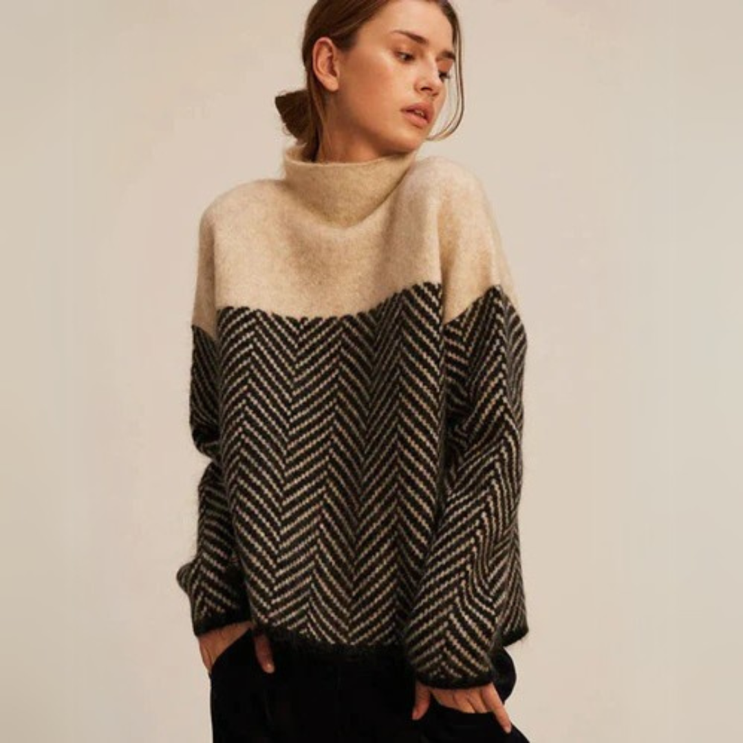 Berg-Feldt | Grobstrick Rollkragenpullover