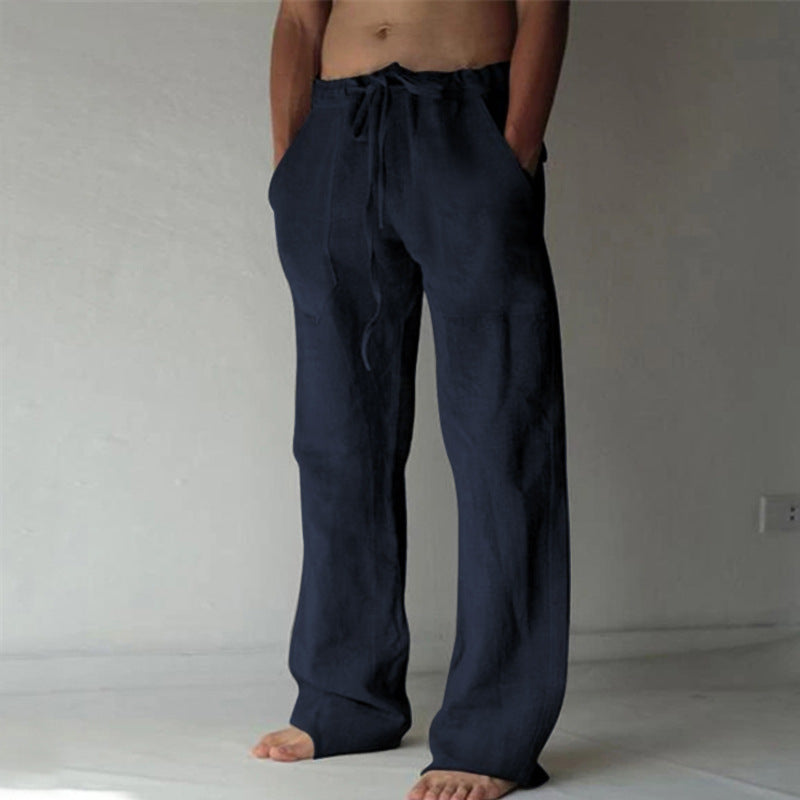 Pantalon décontracté en lin Benjamin pour homme