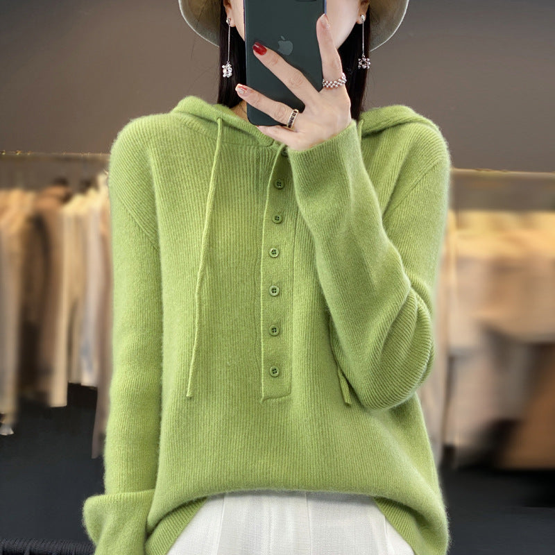 Fudus Kapuzenpullover mit Kordelzug