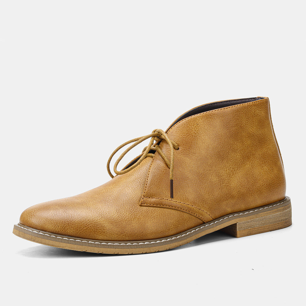 Bottes désert homme par Petr, style vintage classique