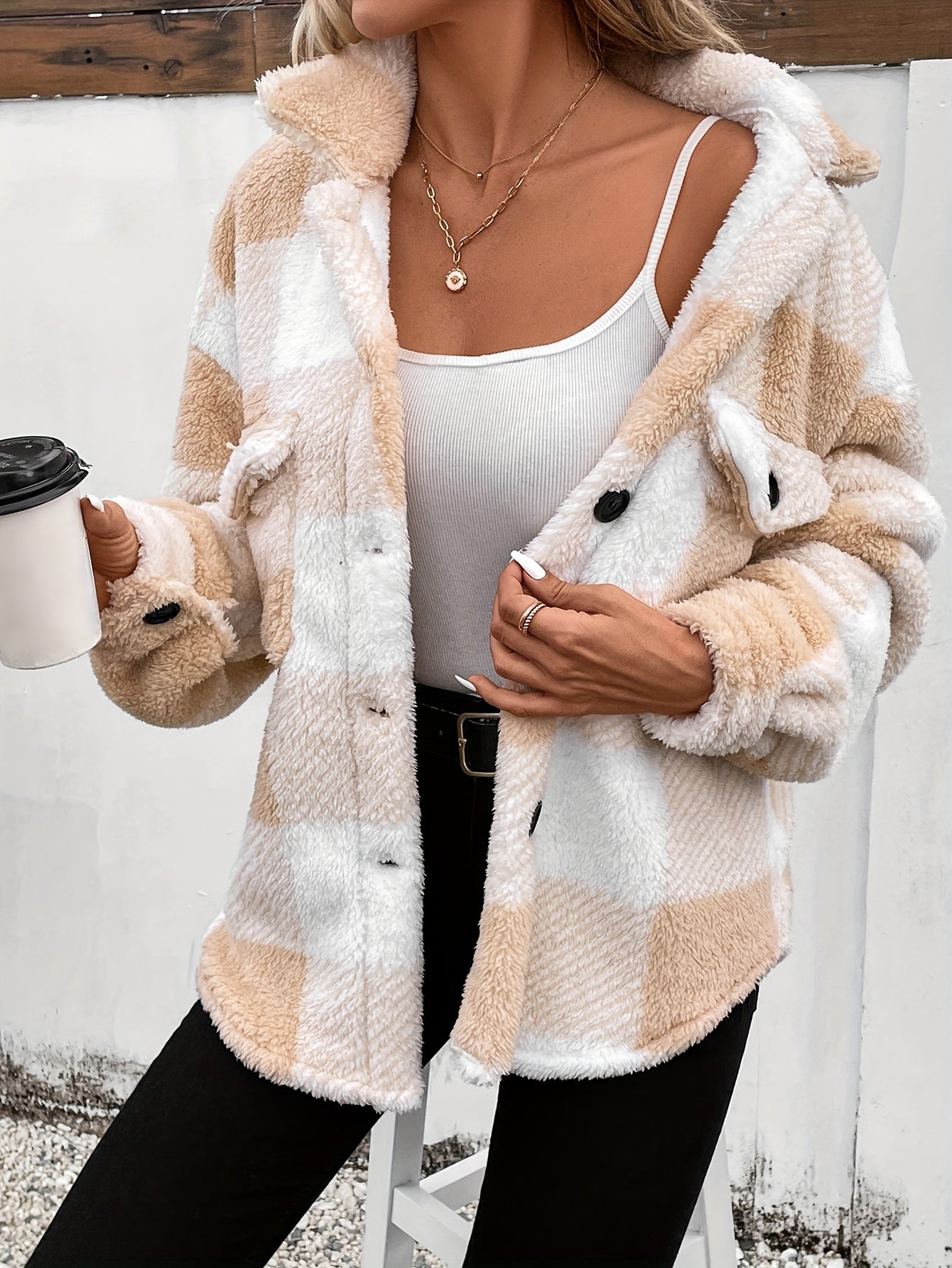Berg-Feldt | Flanellhemd mit Karos Polyester Warm und Stilvoll