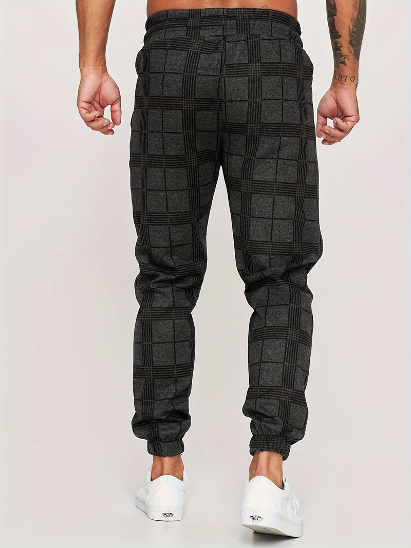 Pantalon de jogging à carreaux Benj