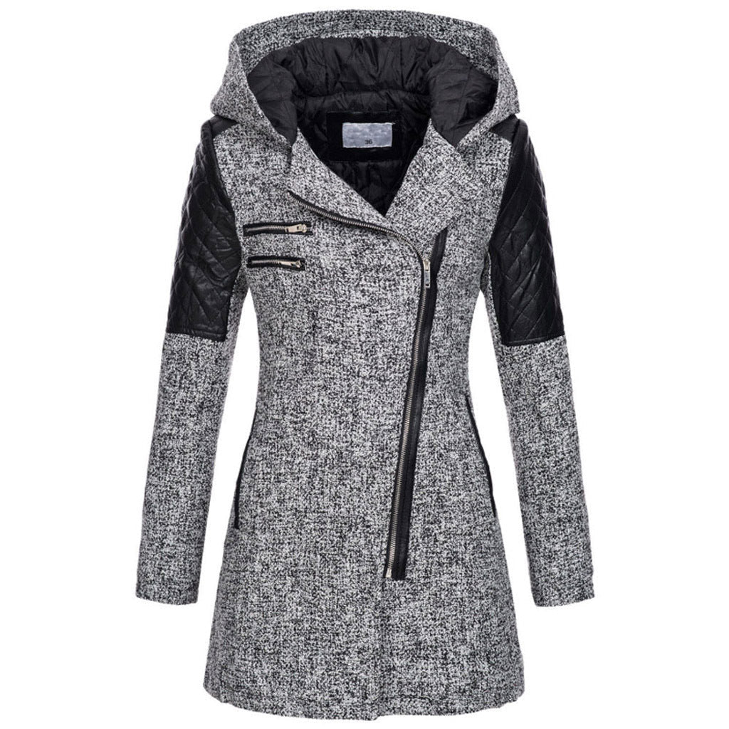 Berg-Feldt | Longue veste d'hiver vintage pour femme