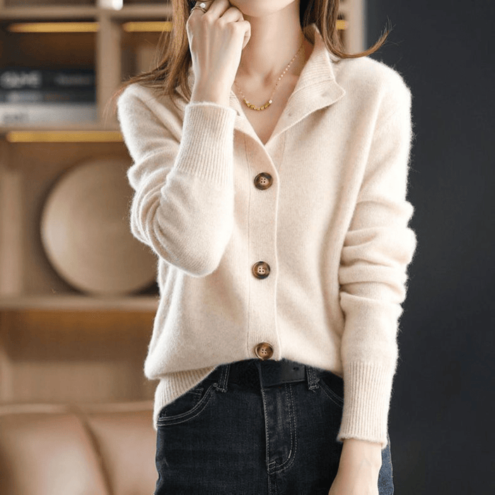 Berg-Feldt | Kaschmir-Strickcardigan-Pullover