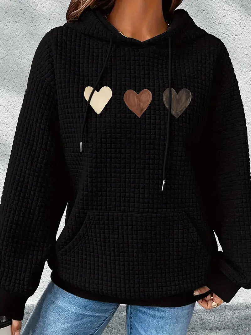 Sweat à capuche romantique Fudus