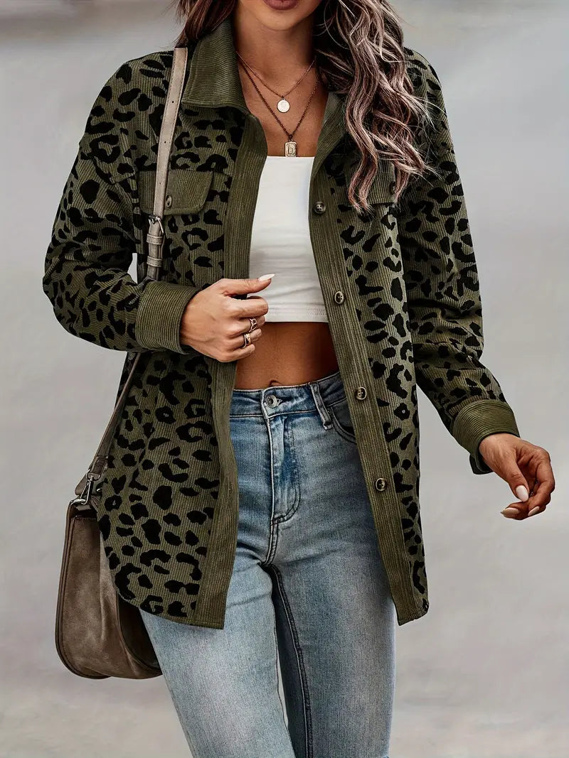 Veste Bridget imprimé léopard