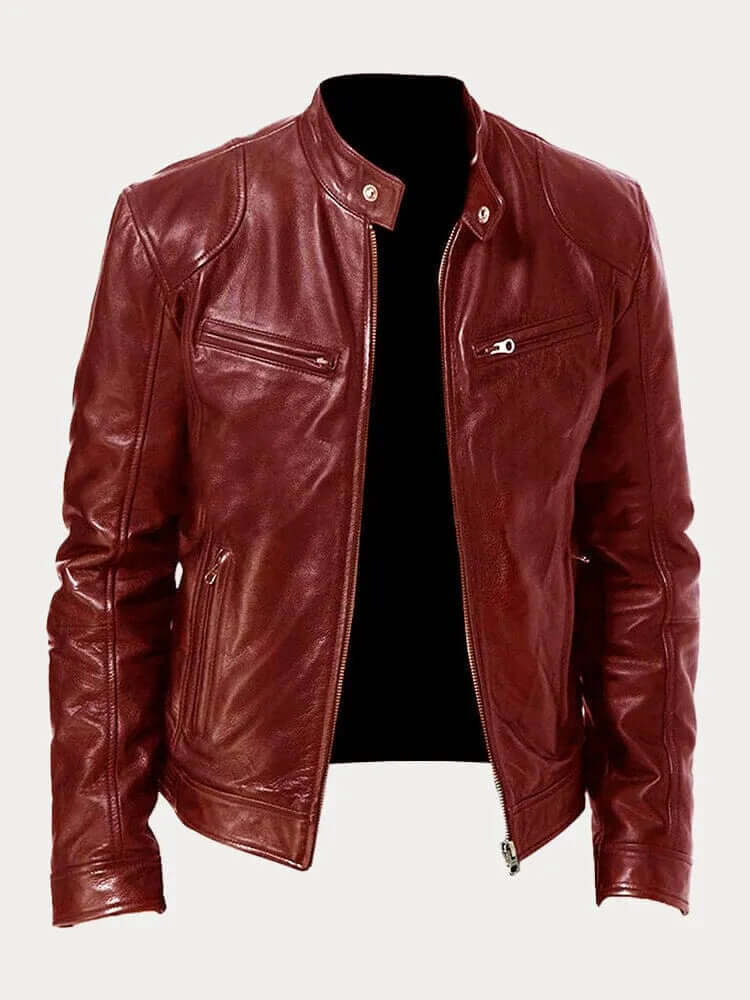 Berg-Feldt | Herren Klassische Lederjacke