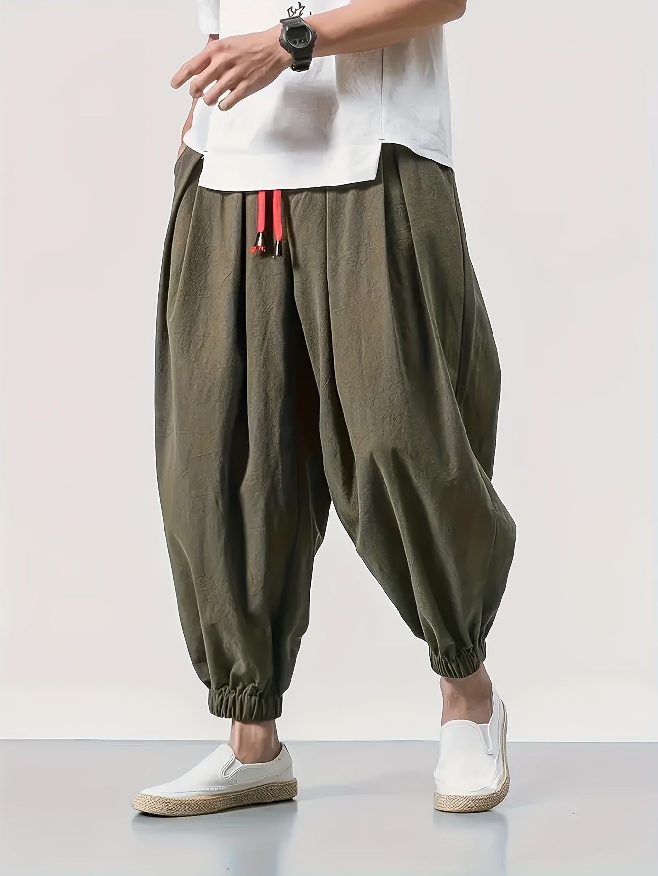 Pantalon Sarouel d'été pour homme Carl