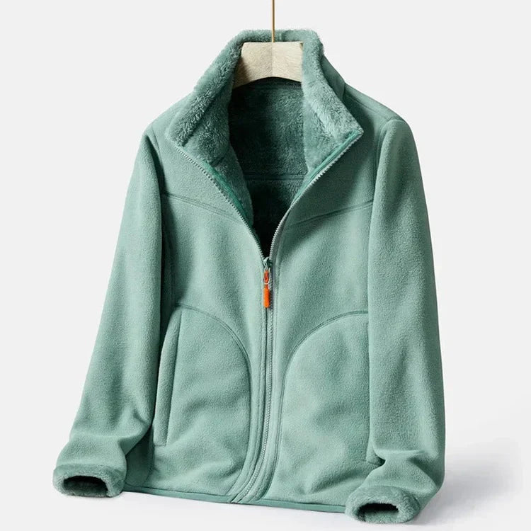 Berg-Feldt | Veste polaire chaude à double boutonnage pour femme