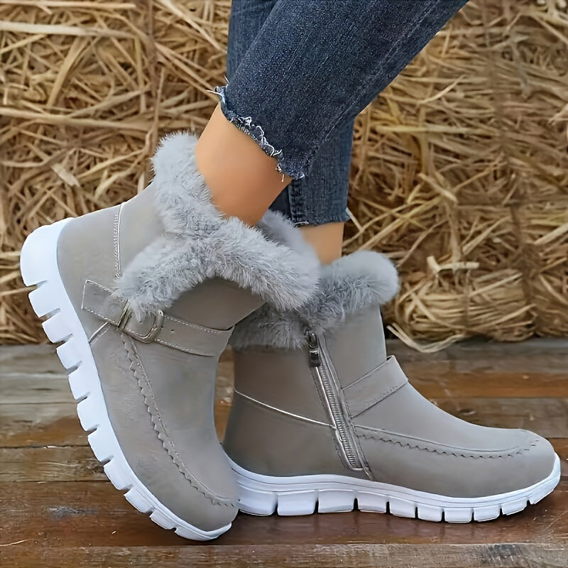Berg-Feldt | Stiefelette mit Kuscheligem Futter für Frauen