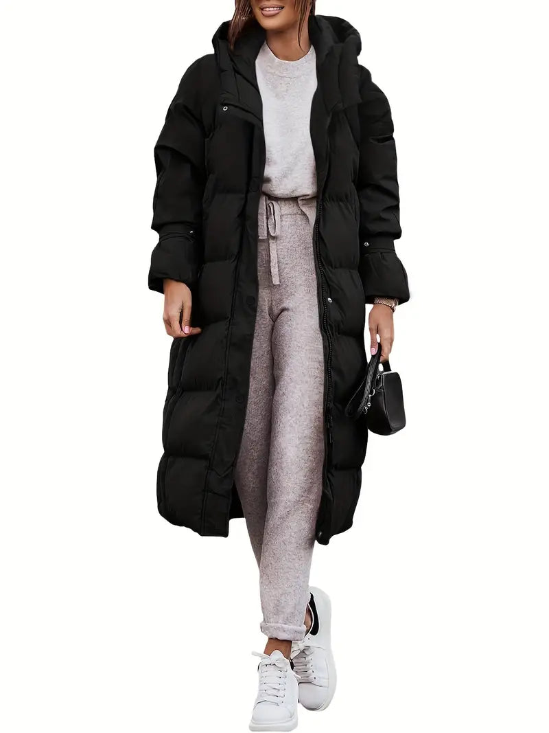 Berg-Feldt | Pufferjacke mit Kapuze für Damen - Warm
