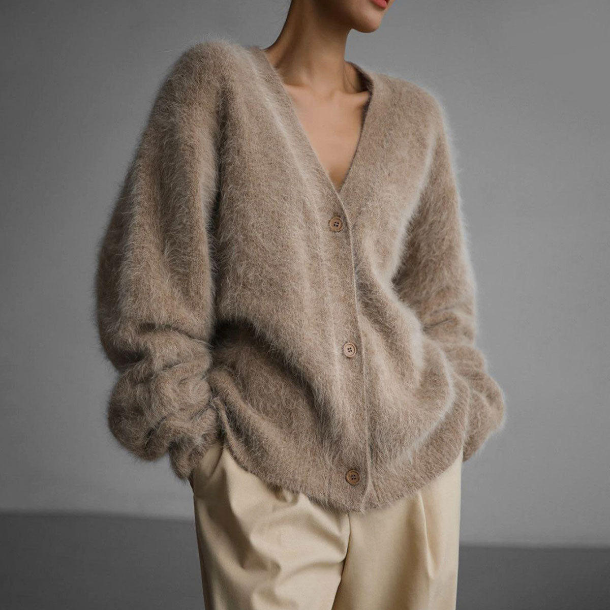 Berg-Feldt | Gilet décontracté ample pour femme avec une coupe élégante