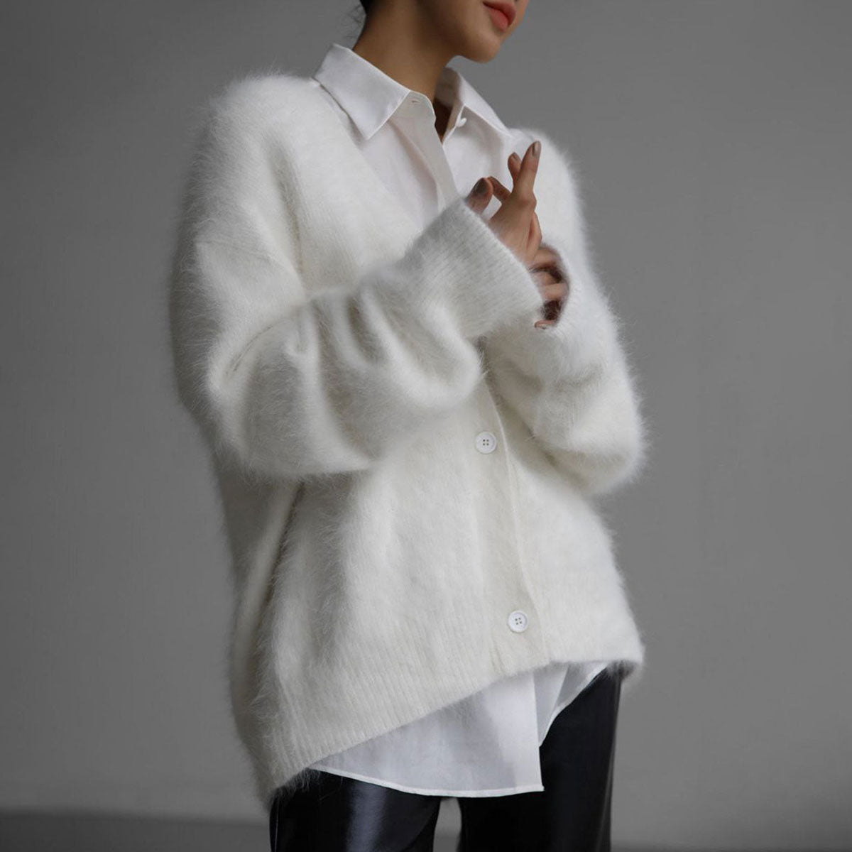 Berg-Feldt | Gilet décontracté ample pour femme avec une coupe élégante