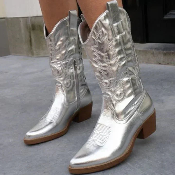 Berg-Feldt | Klassische Stiefel Im Cowboy-Stil