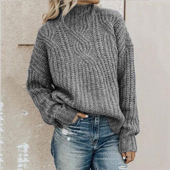 Pull doux en maille pour femme Irela