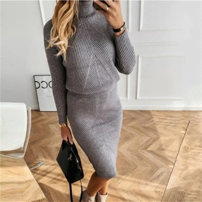 Robe en maille douillette - Christa