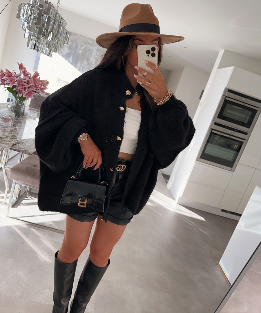 Berg-Feldt | Overgrößed Strickjacke