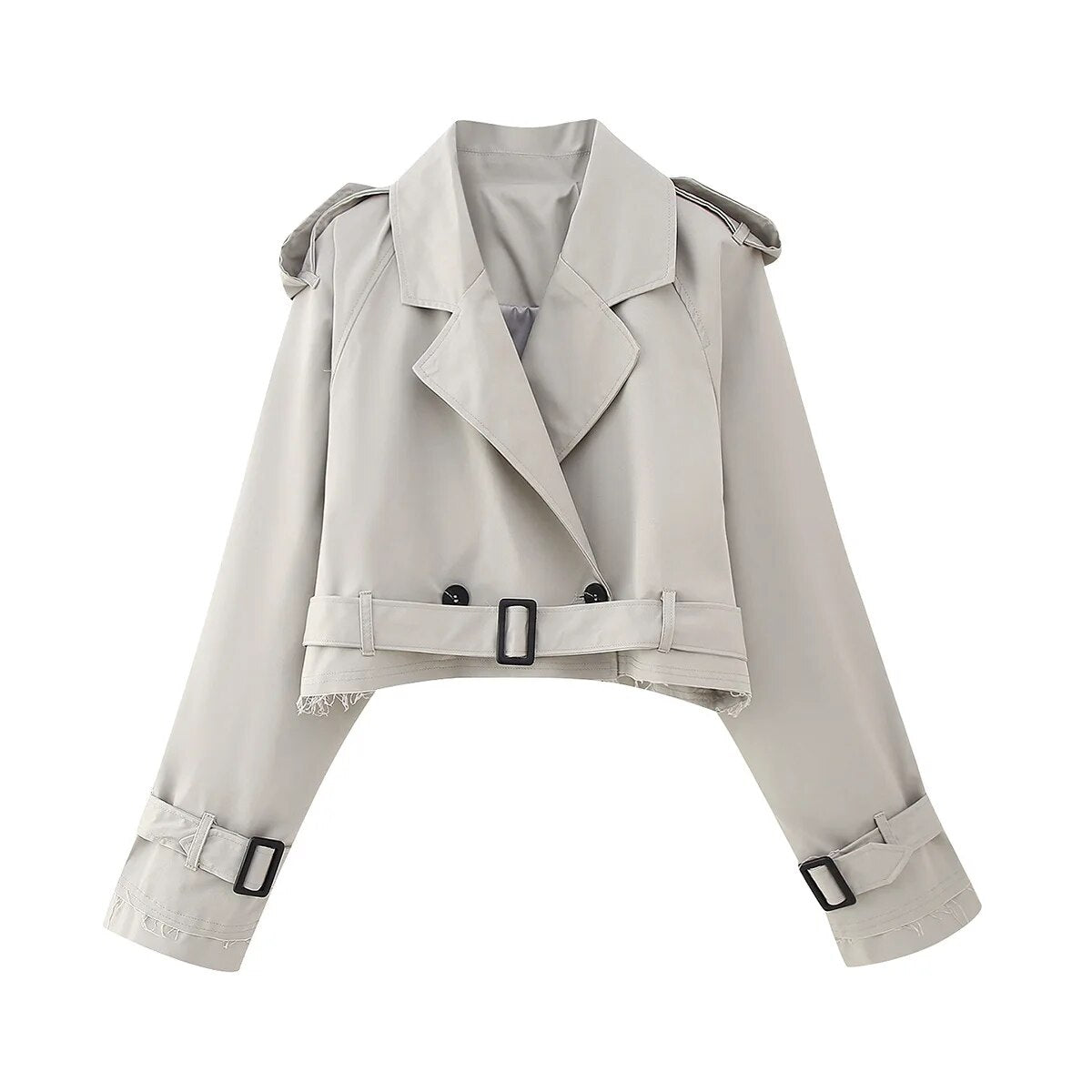 Berg-Feldt | Trench-coat court - Élégant et vintage