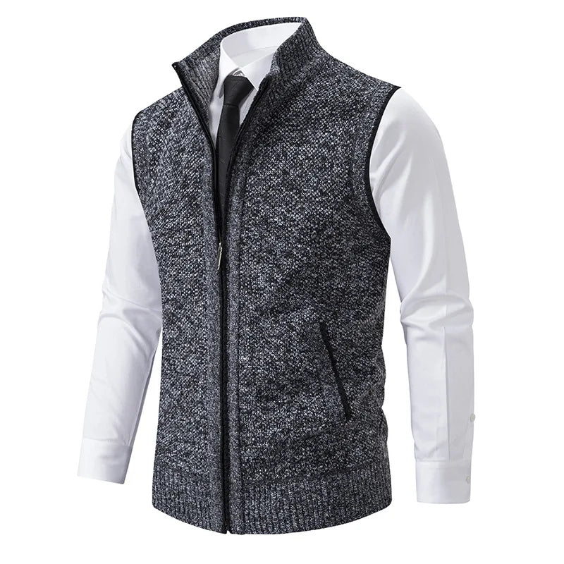 Warme Strickweste für Herren – Alden