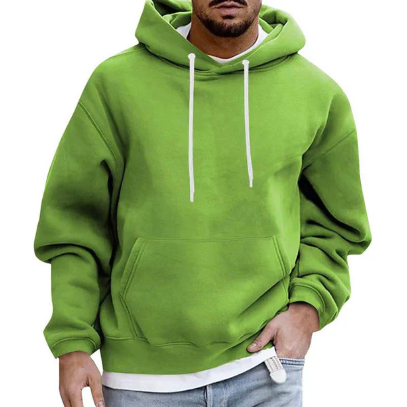 Fudus : Sweat-shirt à capuche long et confortable avec poches