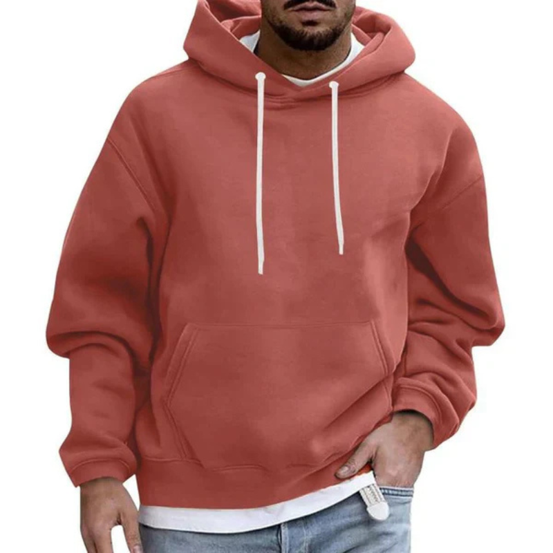 Fudus : Sweat-shirt à capuche long et confortable avec poches
