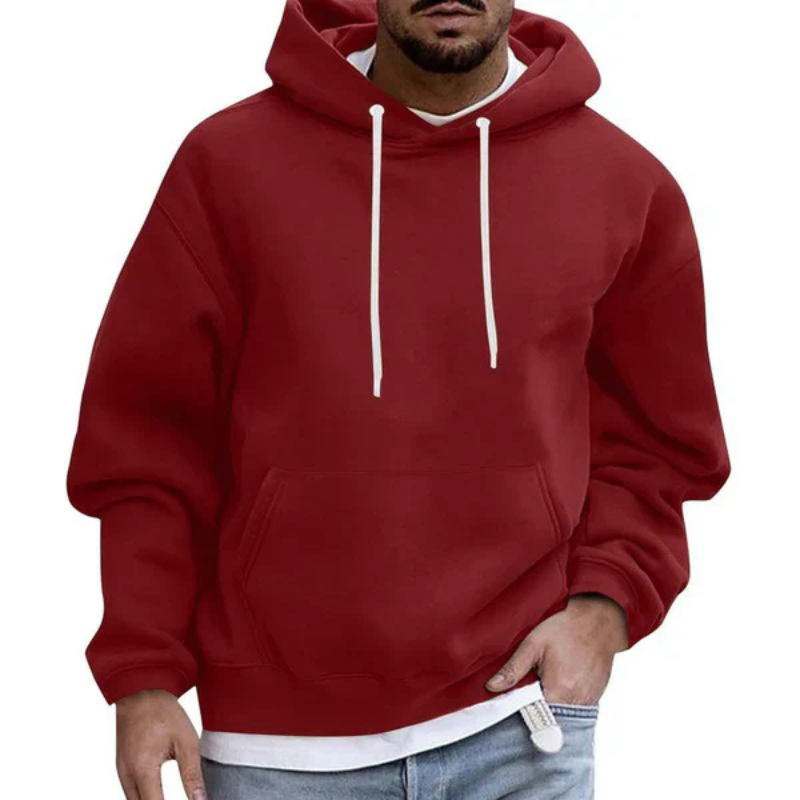 Fudus : Sweat-shirt à capuche long et confortable avec poches