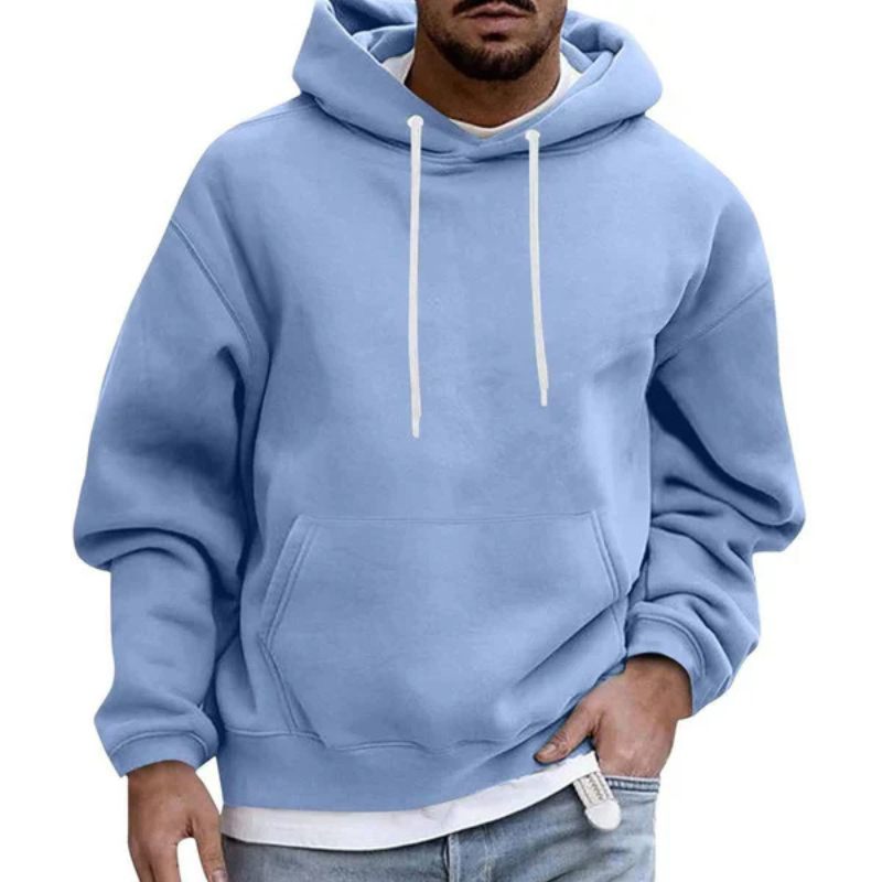 Fudus : Sweat-shirt à capuche long et confortable avec poches