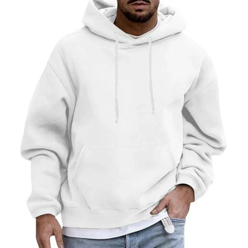 Fudus : Sweat-shirt à capuche long et confortable avec poches