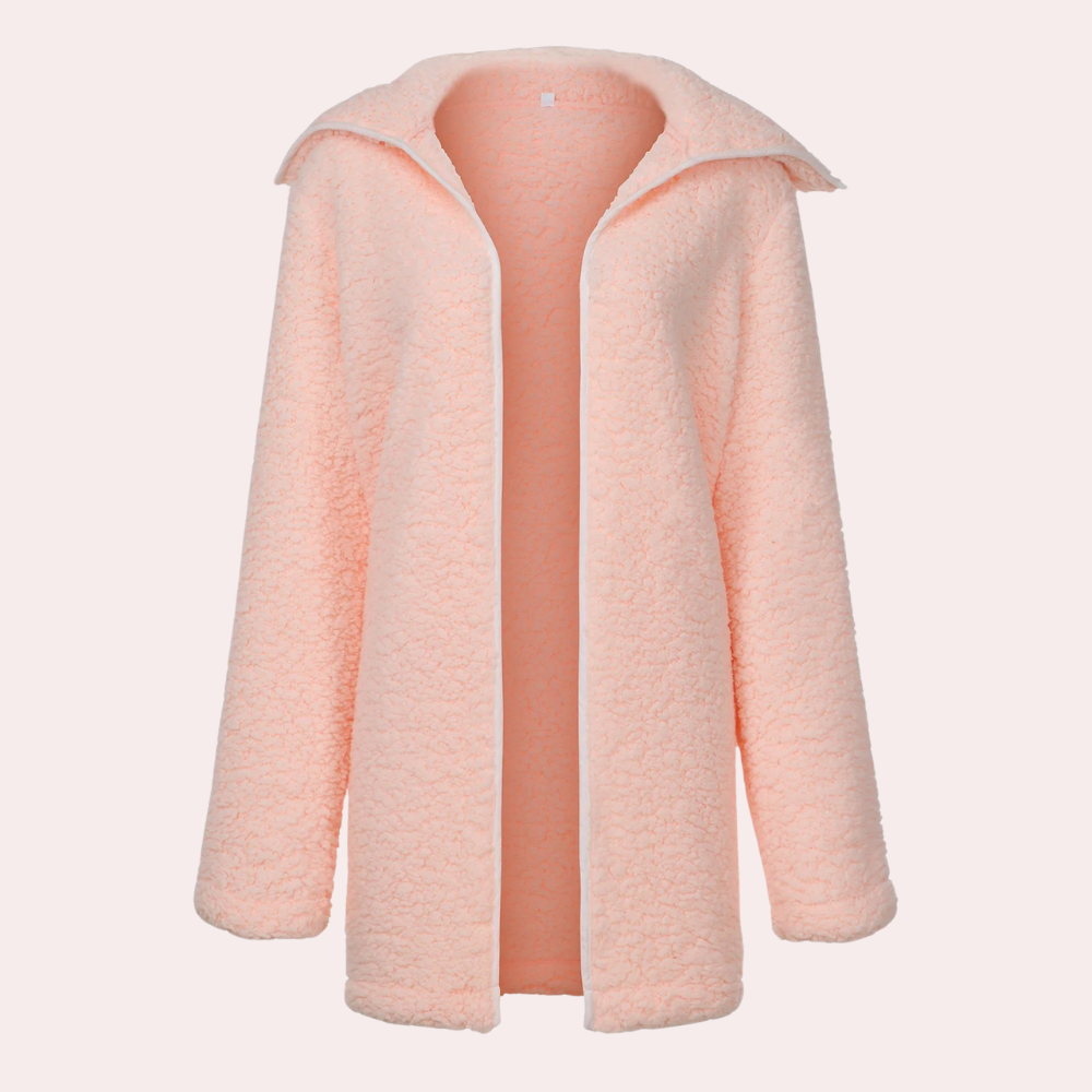 Berg-Feldt | Leichte Plüschjacke für Damen im Winter