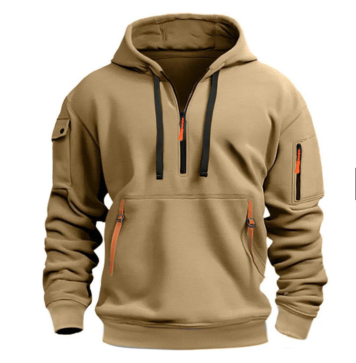 Berg-Feldt | Herren Sweatshirt mit Kapuze und Taschen