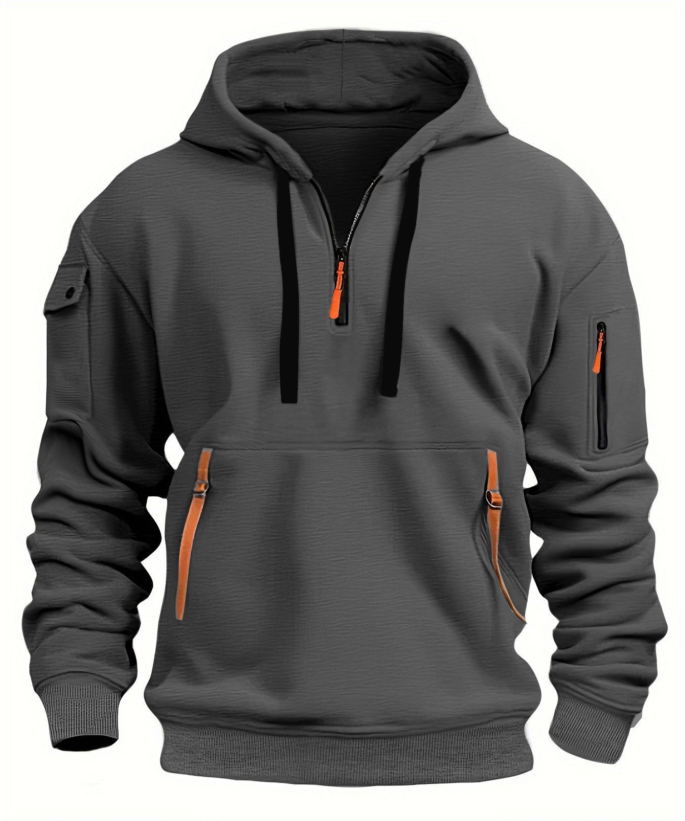 Berg-Feldt | Herren Sweatshirt mit Kapuze und Taschen