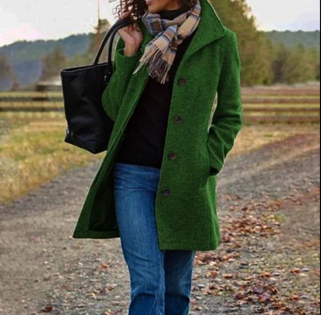 Berg-Feldt | Langer Trenchcoat Für Damen Im Winter Warm