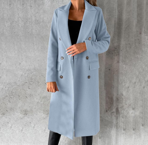 Berg-Feldt | Adelynn Manteau long lâche et élégant en duvet pour femme