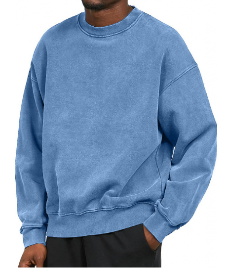 Berg-Feldt | Lässiges Sweatshirt mit Rundhalsausschnitt Baumwolle Weich und Bequem