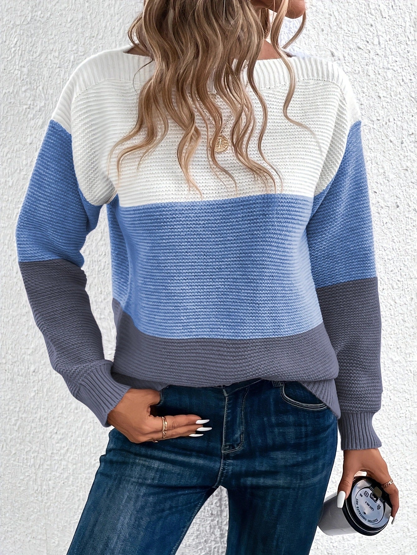 Berg-Feldt | Pull en maille à rayures Douceur et confort Style décontracté