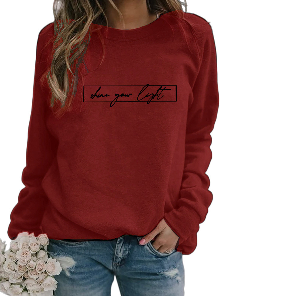 Berg-Feldt | Lässiges Sweatshirt mit Motivierendem Druck