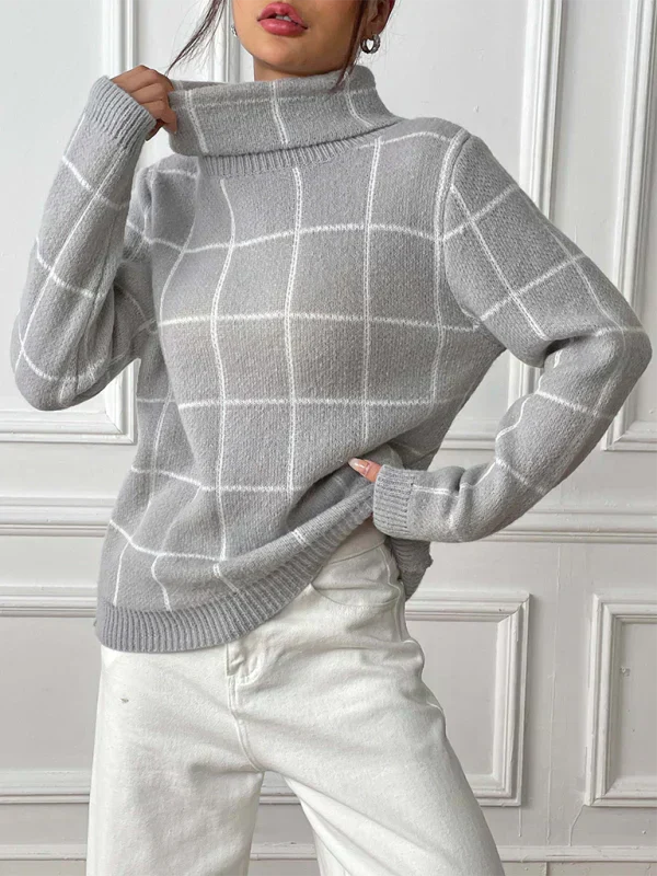 Berg-Feldt | Hochkragen-Jersey für Damen für Herbst und Winter