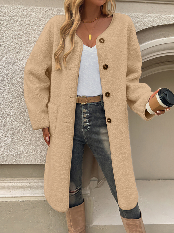 Berg-Feldt | Fleece Damenjacke mit Knopfschluss – Elara