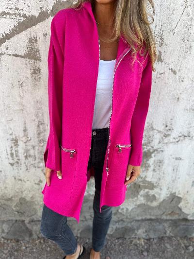 Berg-Feldt | Moderne Lange Jacke für Frauen Elegant und Bequem