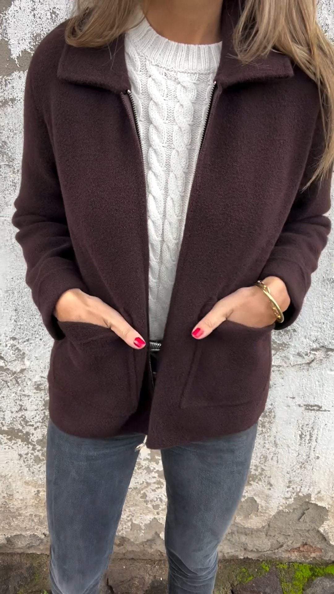 Berg-Feldt | Slim Jacket With Pockets For Women